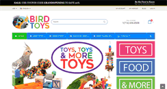 Desktop Screenshot of birdtoys.com